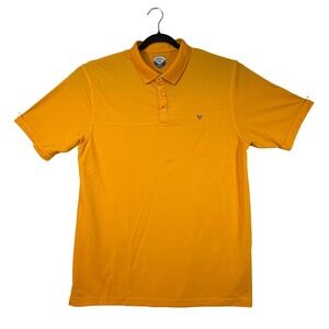 Callaway XXL‎ Golf Polo Shirt Mens Short Sleeve Gold Athletic Fit